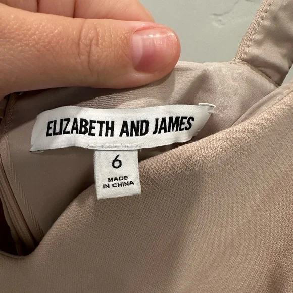 Elizabeth and James Pale Pink Sleeveless Dress - Picture 6 of 6